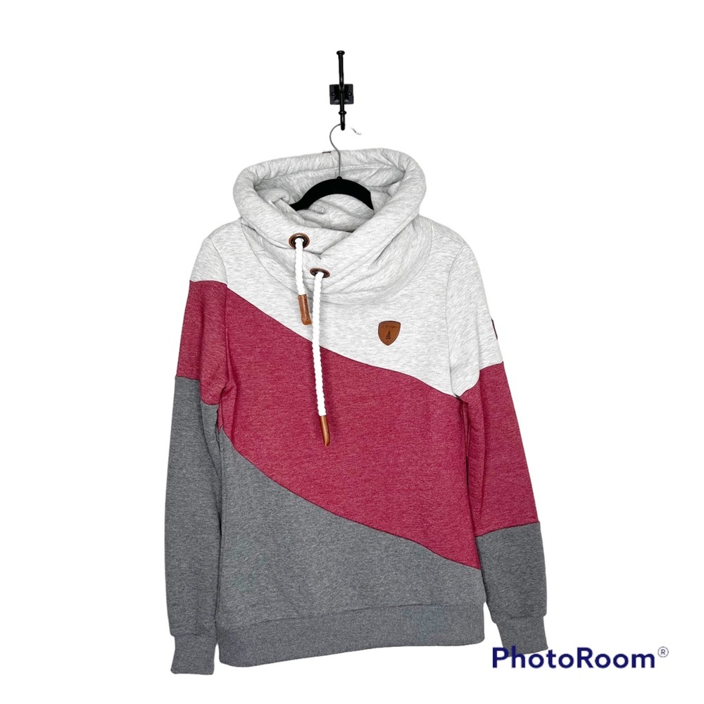 Wanakome Selene Pullover Cowl Neck Hoodie Size Small